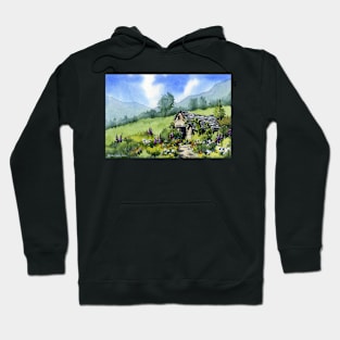 Old stone hut Hoodie